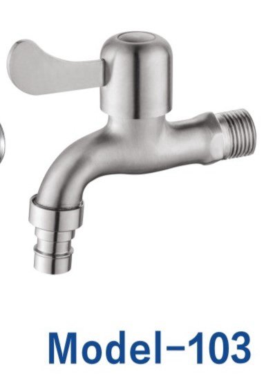 Sawa 103 Stainless Wall-Mount Tap