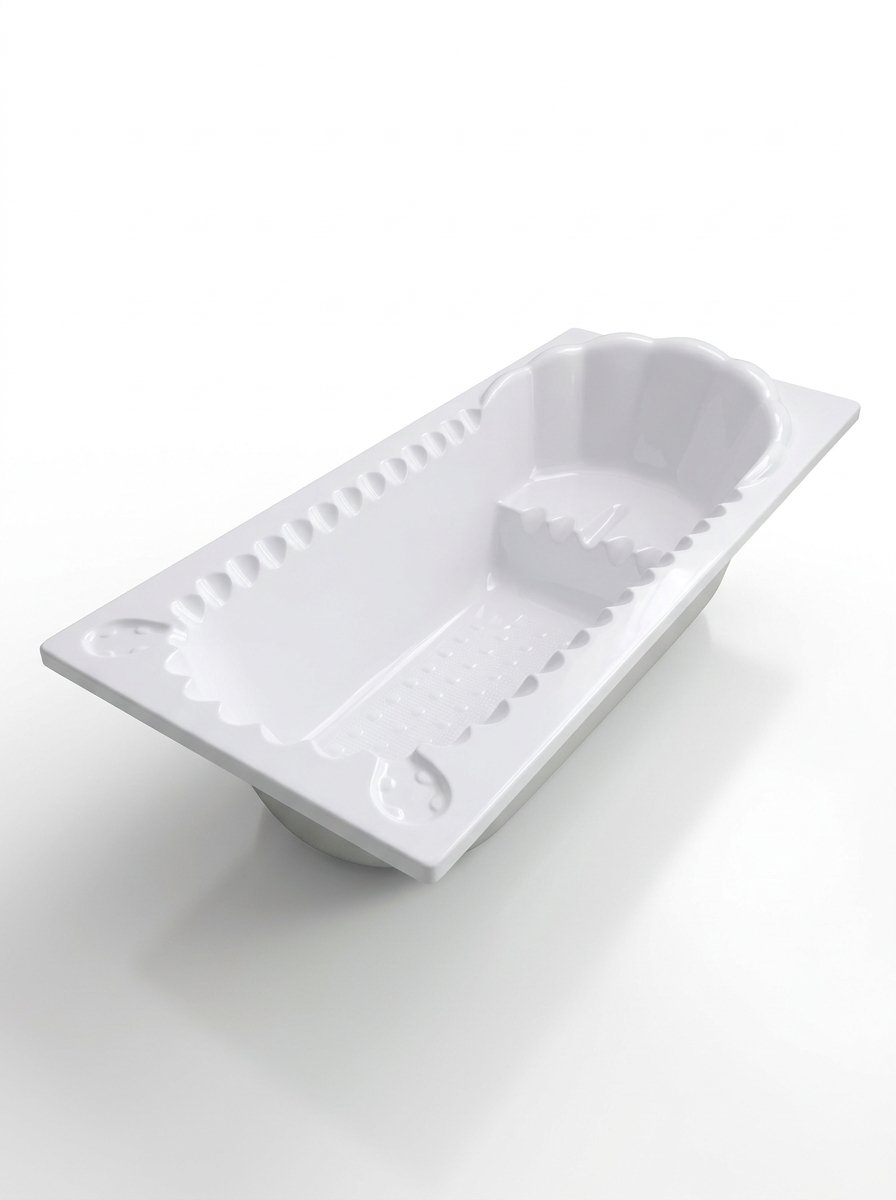 Floral Fibre Bathtub